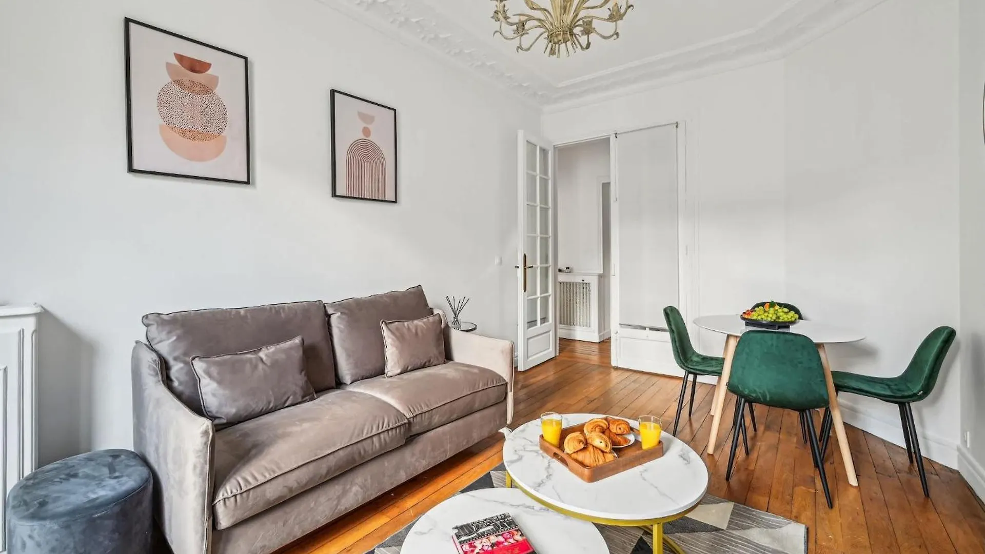 Bnbnova - 1Br -Eiffel Tower & Champs De Mars Paris Lejlighed
